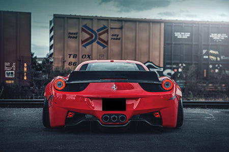 2010-2015 Ferrari 458 Coupe/Spyder DE Style Rear Diffuser - Carbonado