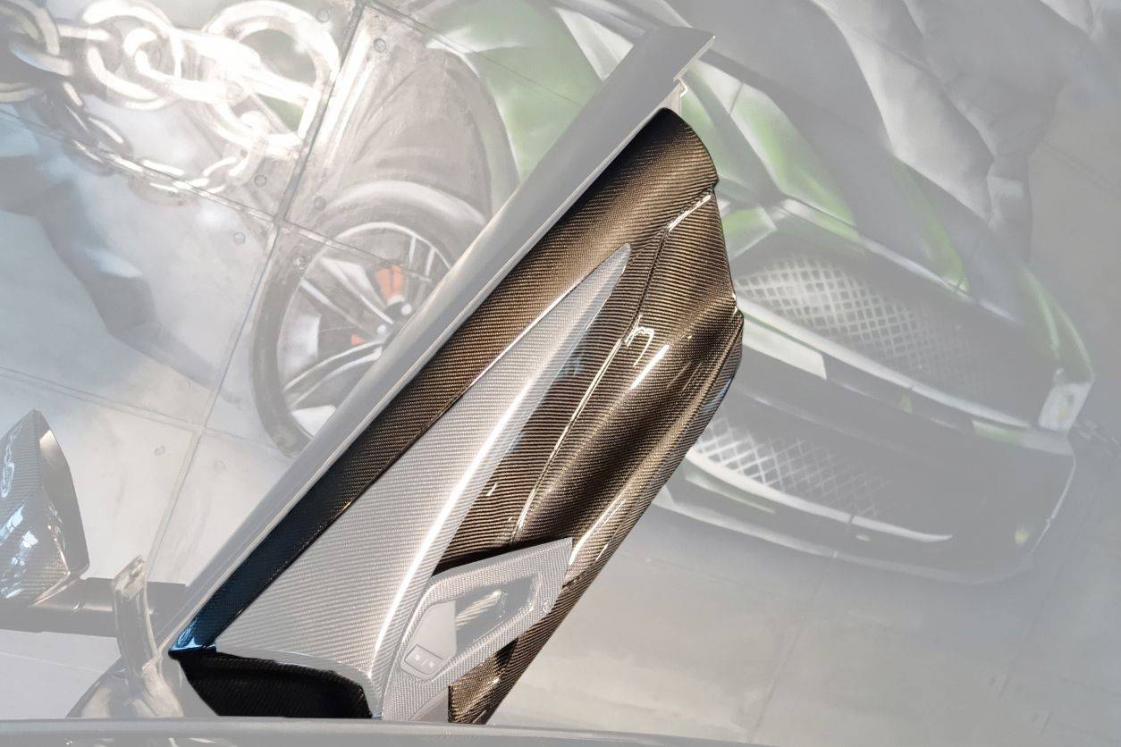 2011-2016 Lamborghini Aventador LP700 LP740 Coupe/Roadster Carbon Fiber Inner Door Replace - Carbonado