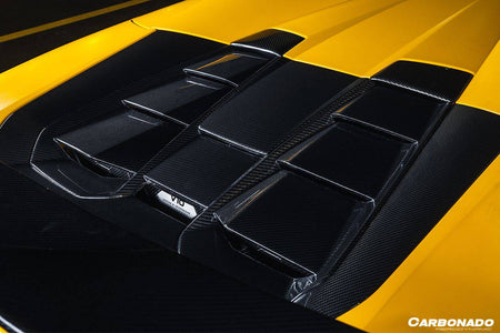 2019-2023 Lamborghini Huracan EVO Spyder OD Style Carbon Fiber Engine Trunk - Carbonado Aero