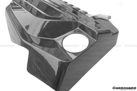 2010-2013 BMW 5 Series F07 OEM Style Carbon Fiber Engine Cover - Carbonado Aero