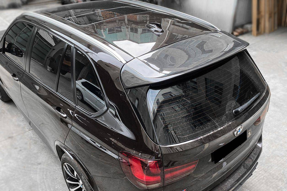 2014-2018 BMW X5 F15 VS Style Carbon Fiber Roof Spoiler