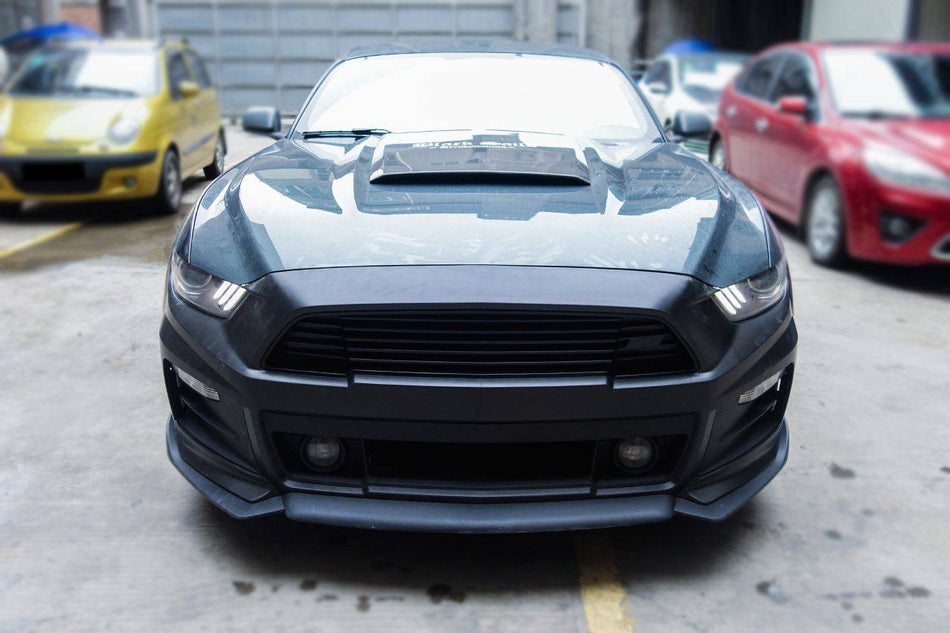 2014-2017 Ford Mustang Rsh Style Front Bumper - Carbonado