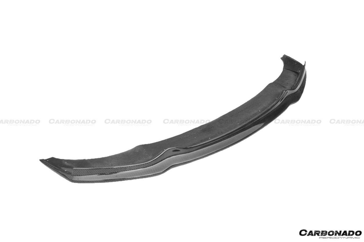 2011-2016 BMW F10 5 Series M-Tech AK Style Carbon Fiber Front Lip - Carbonado Aero