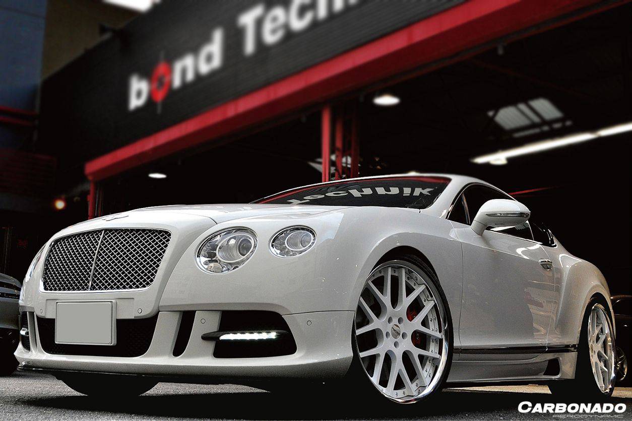 2012-2015 Bentley Continental V8 GT/GTC/V8S - W12 GT/GTC SPEED Style Front Bumper - Carbonado Aero