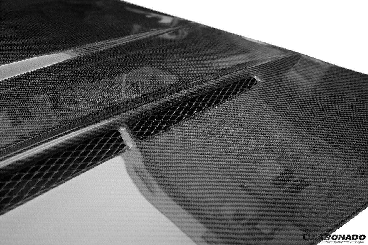 2011-2017 Porsche Cayenne 958.1/958.2 HM Style Carbon Fiber Hood - Carbonado Aero