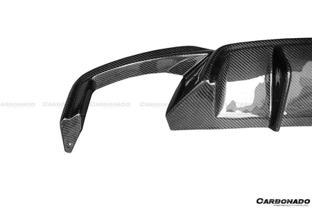 2011-2018 BMW 6 Series F06 F12 F13 M-Sport VRS Style Carbon Fiber Rear Lip (MT ONLY) - Carbonado Aero
