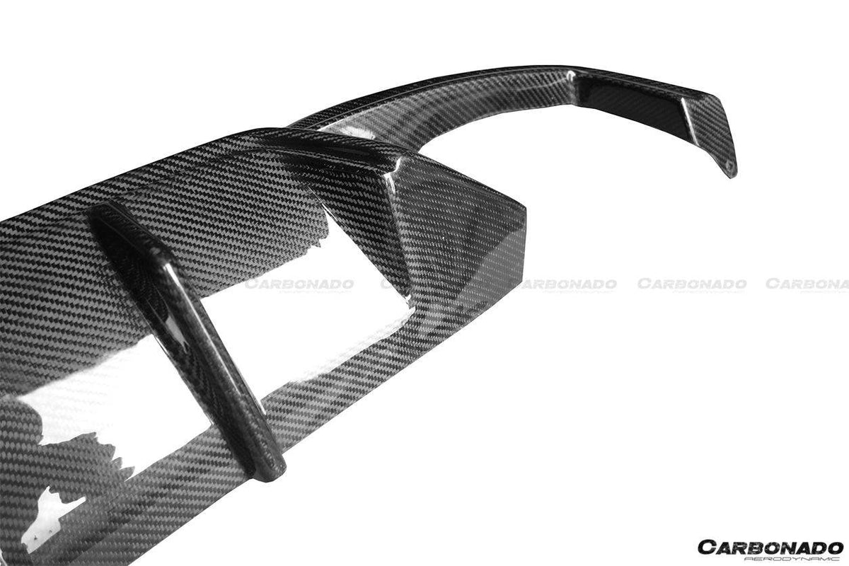 2011-2018 BMW 6 Series F06 F12 F13 M-Sport VRS Style Carbon Fiber Rear Lip (MT ONLY) - Carbonado Aero