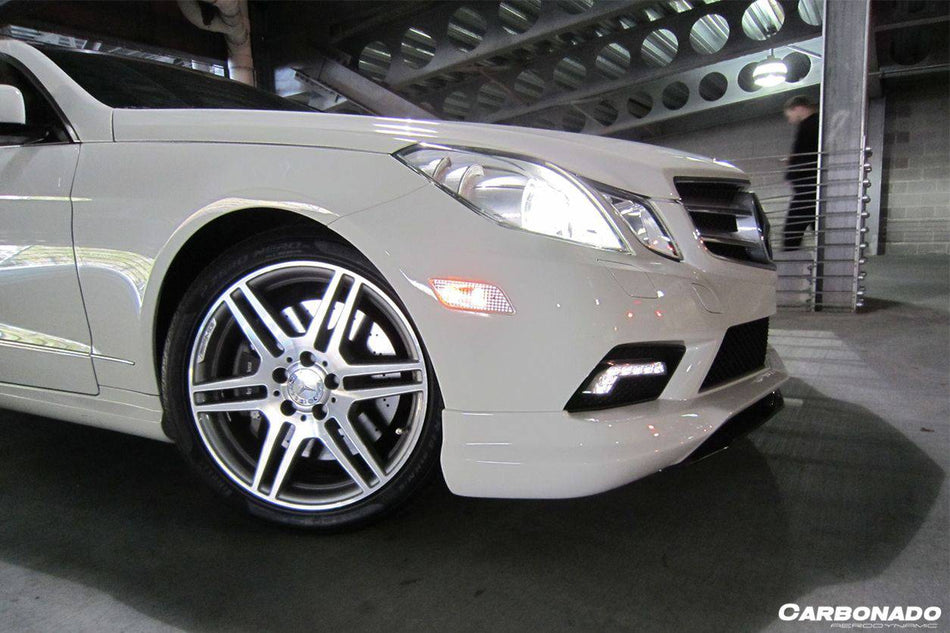 2010-2013 Mercedes Benz E Class W207 Coupe CRS Style Carbon Fiber Front Lip