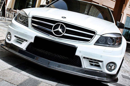 2008-2011 Mercedes Benz W204.1 C63 AMG L2 Style Carbon Fiber Front Lip - Carbonado