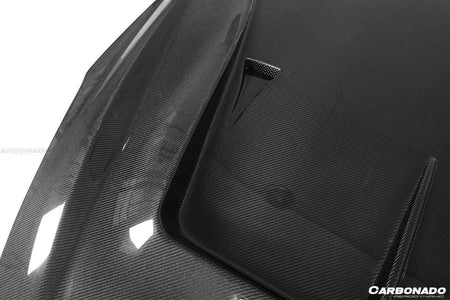 2009-2016 Nissan GTR R35 CBA/DBA LII Style Carbon Fiber Hood - Carbonado Aero