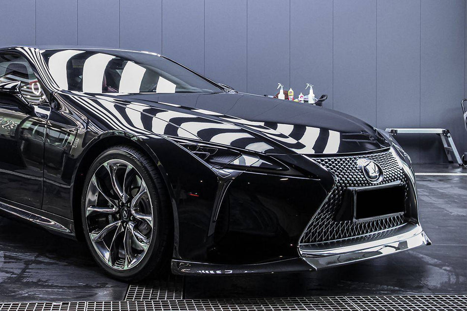 2017-2021 Lexus LC500 LC500H V-LC VRS Style Carbon Fiber Front Lip - Carbonado