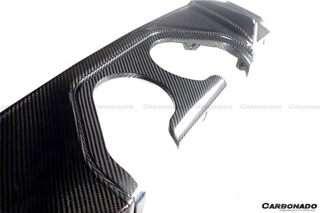 2021-UP BMW M4 G82/G83 MP Style Carbon Fiber Middle Rear Lip with Caps - Carbonado Aero