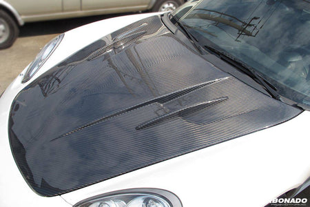 2005-2012 Porsche 987 Cayman/Boxster and 997 Carrera MG Style Hood - Carbonado