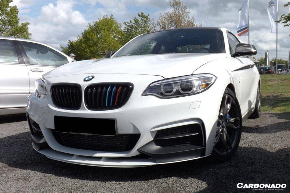 2013-2016 BMW 2 Series F22 F23 MP Style Front Lip (M-Tech Only)