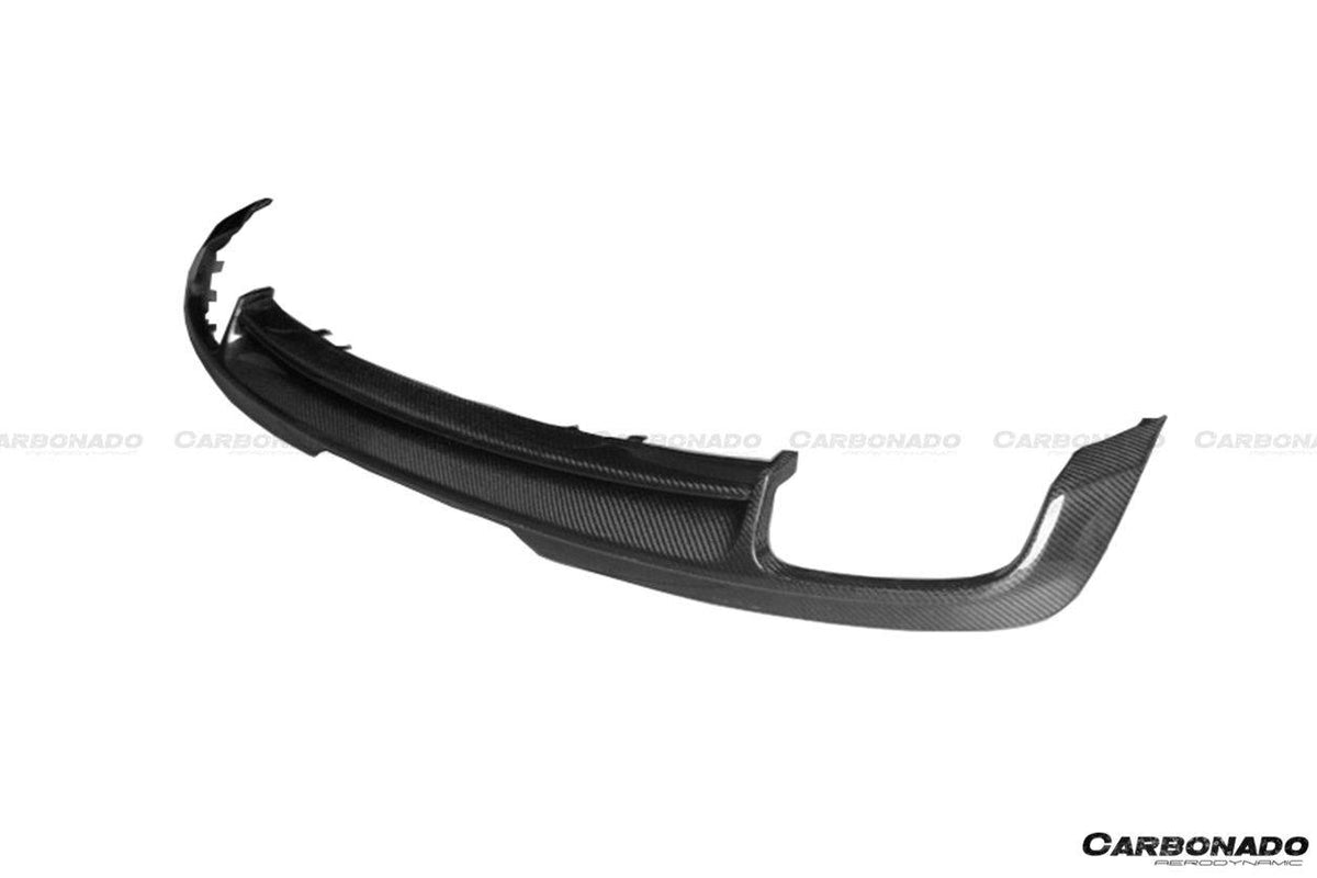 2009-2014 Audi TTS TT S-LINE OE Style Carbon Fiber Rear Lip - Carbonado Aero