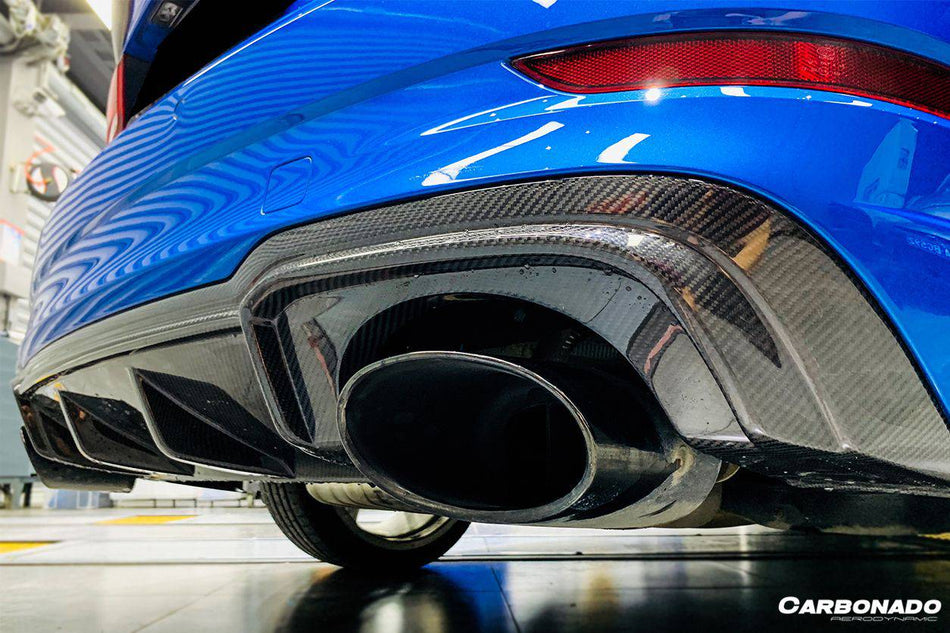 2019-2020 Audi RS3 Sedan OE Style Carbon Fiber Rear Lip