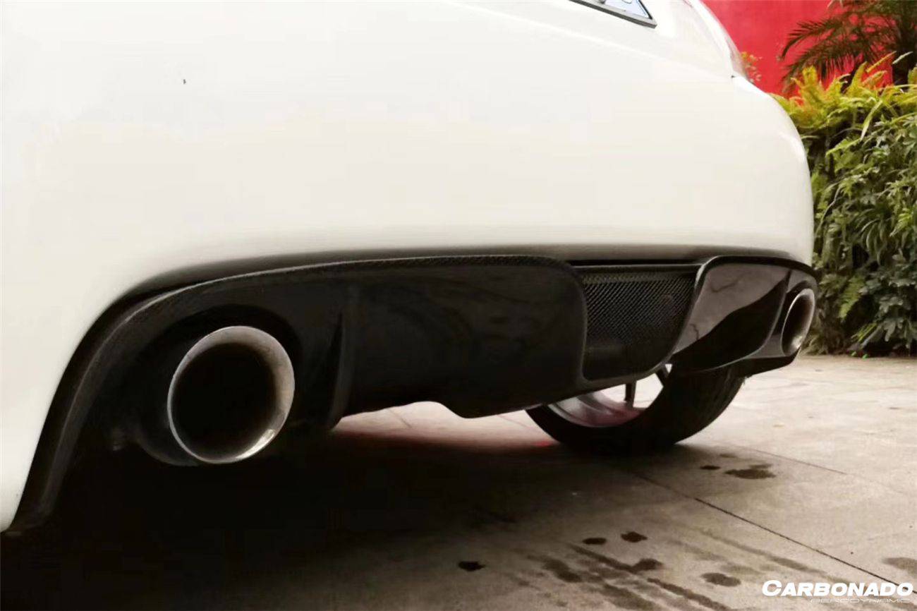 2010-2015 Fiat Abarth 500 Sports Style Rear Bumper - Carbonado