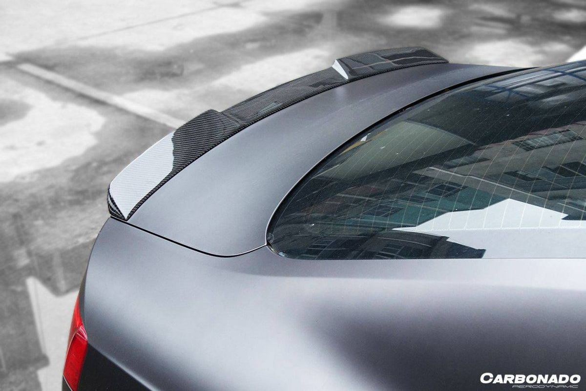 2009-2015 Audi A5 Coupe RW Style Carbon Fiber Trunk Spoiler - Carbonado