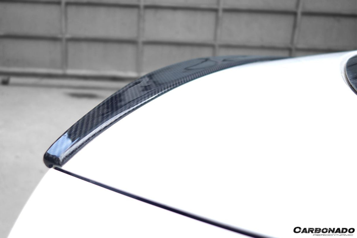 2009-2015 Audi A5 Coupe Sport Style Carbon Fiber Trunk Spoiler - Carbonado Aero