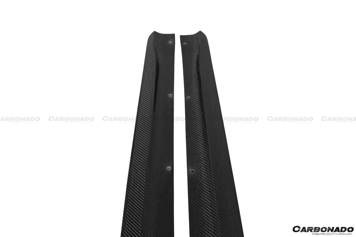 2014-2019 BMW X6 F16 M-TECH 3D Style Carbon Fiber Side Skirts - Carbonado Aero