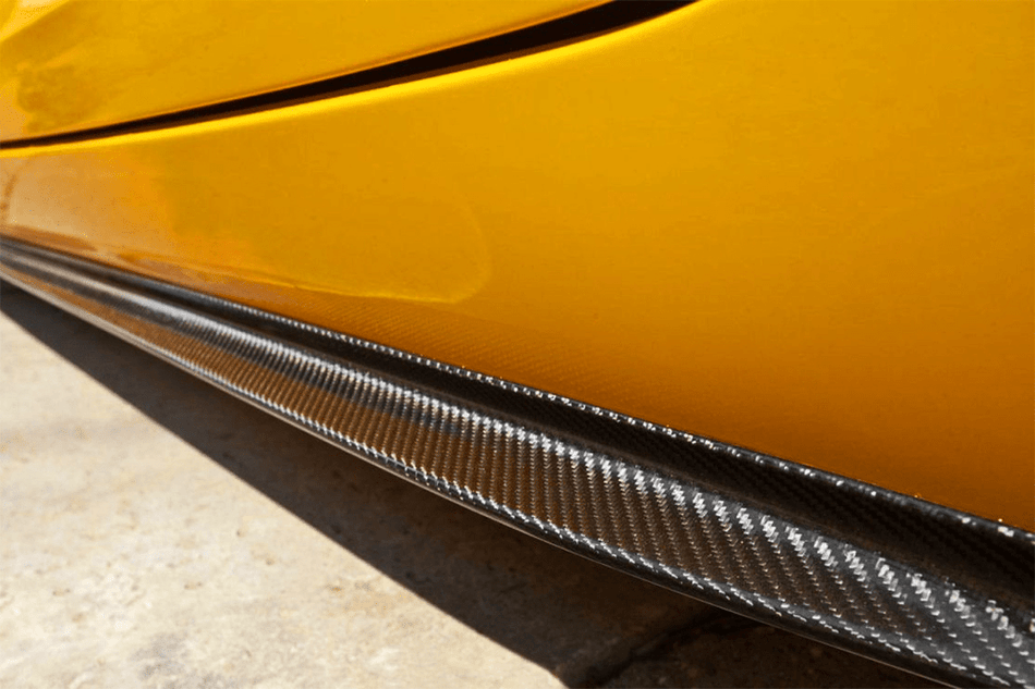 2015-2017 Mercedes Benz AMG GT/GTS OEM Style Carbon Fiber Skirts Splitters - Carbonado