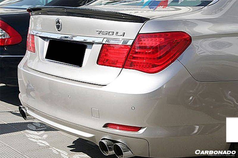 2009-2015 BMW 7 Series F01 ASC Style Carbon Fiber Turnk Spoiler
