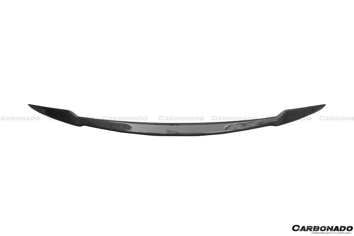 2012-2015 Tesla Model S RS Style Carbon Fiber Trunk Spoiler - Carbonado Aero