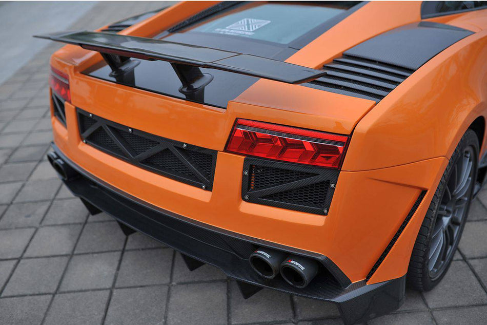 2004-2014 Lamborghini Gallardo SV Style Carbon Fiber Trunk Spoiler
