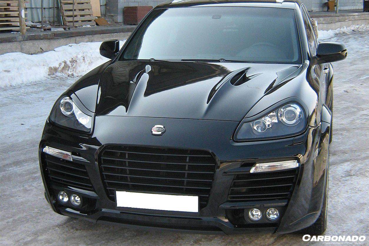 2008-2010 Porsche Cayenne 957 TA Style Auto Full Wide Body Kit - Carbonado Aero