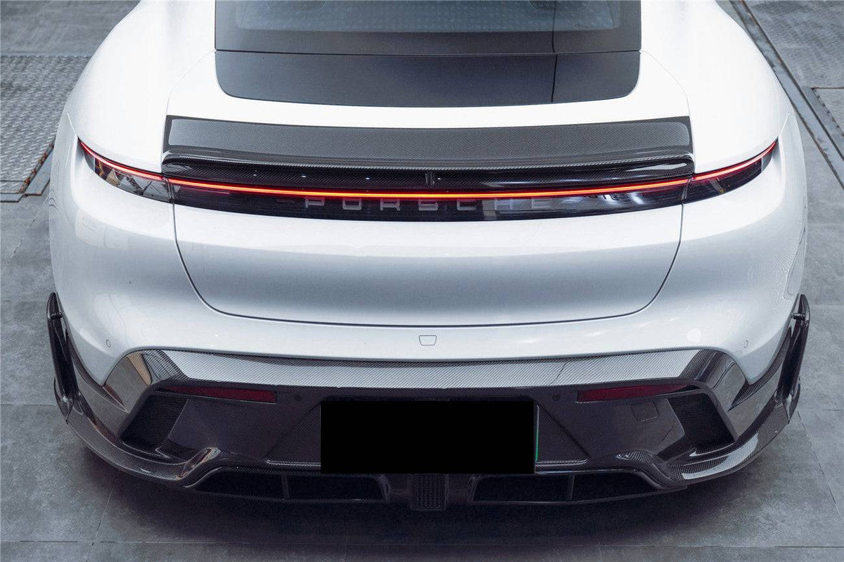 2019-2023 Porsche Taycan/4/4S/GTS/TURBO CADO Style Carbon Fiber Trunk Spoiler - Carbonado Aero