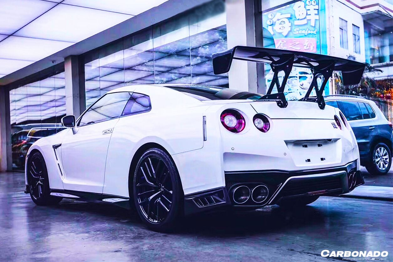 2008-2020 Nissan GTR R35 CBA/DBA/EBA VA Style Trunk Spoiler - Carbonado Aero