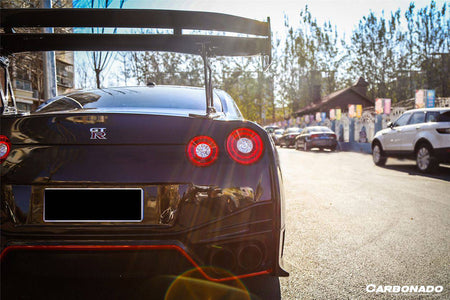 2008-2024 Nissan GTR R35 CBA/DBA/EBA VTX Style Trunk Spoiler - Carbonado Aero