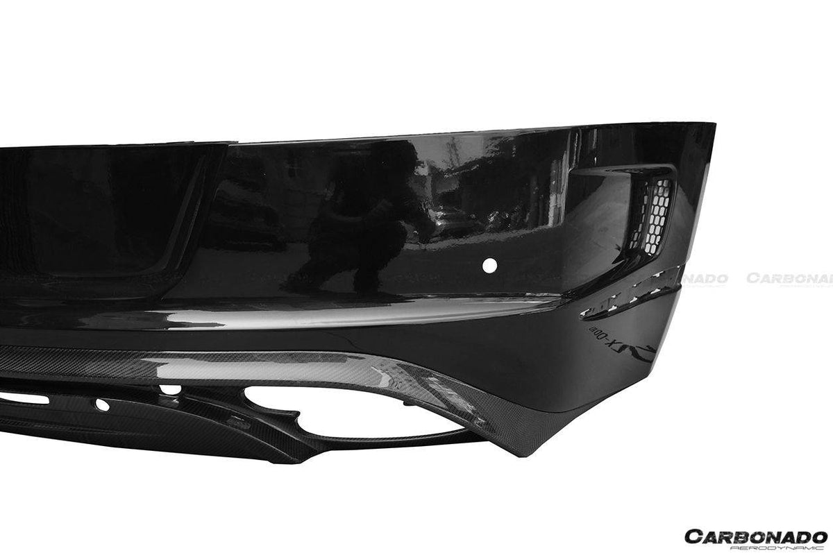 2012-2015 Bentley Continental V8 GT/GTC/V8S - W12 GT/GTC/SPEED MSY Style Rear Bumper - Carbonado Aero