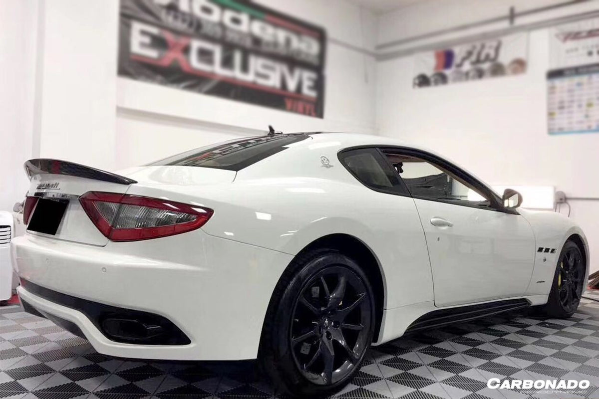 2008-2018 Maserati GranTurismo Sport MC Style Trunk Spoiler - Carbonado Aero