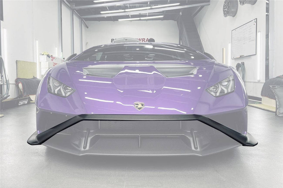 2021-UP Lamborghini Huracan STO Dry Carbon Fiber UP Front Lip