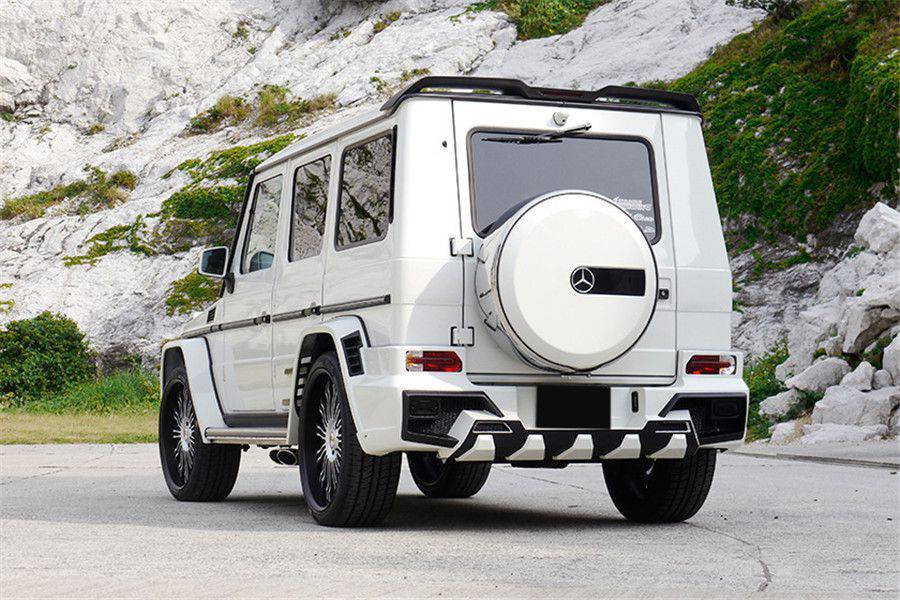 2003-2018 Mercedes Benz W463 G Wagon CLASS WD Style Roof Spoiler
