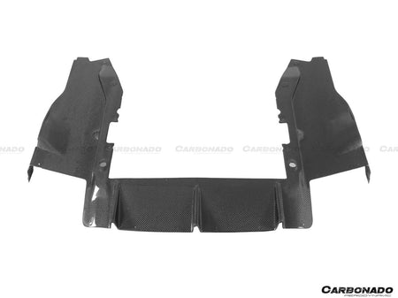 2018-2021 McLaren 600LT OEM Style Carbon Fiber Under Rear Diffuser - Carbonado