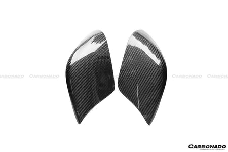 2008-2022 Nissan GTR R35 CBA/DBA/EBA BS Style Carbon Fiber Mirror Cover - Carbonado Aero