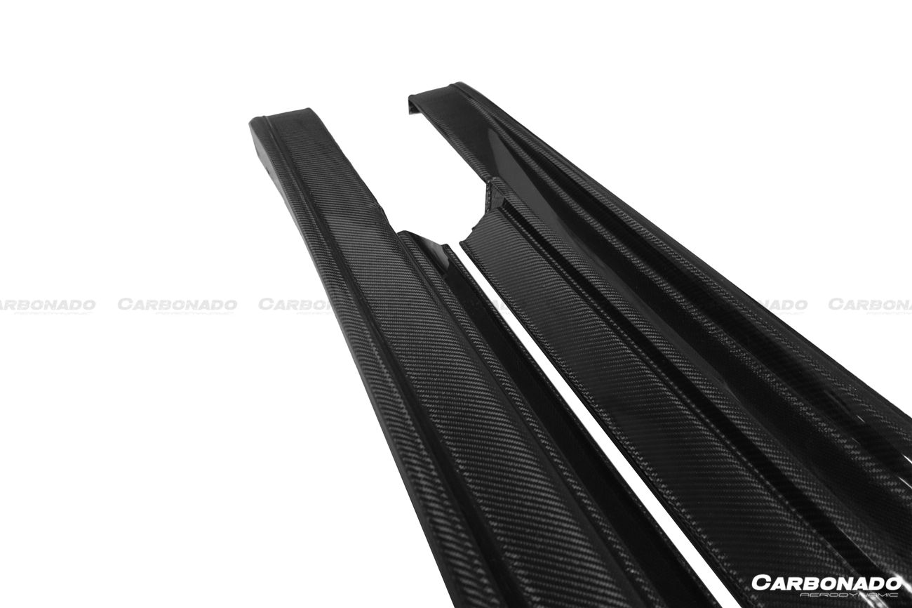 2008-2022 Nissan GTR R35 CBA/DBA/EBA NISMO Style Side Skirts - Carbonado Aero