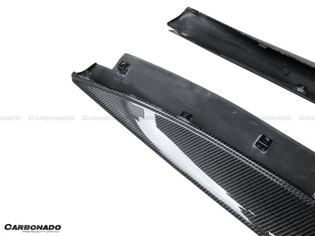 2015-2020 McLaren 540c/570s/570gt OEM Style Carbon Fiber Side Skirts - Carbonado Aero