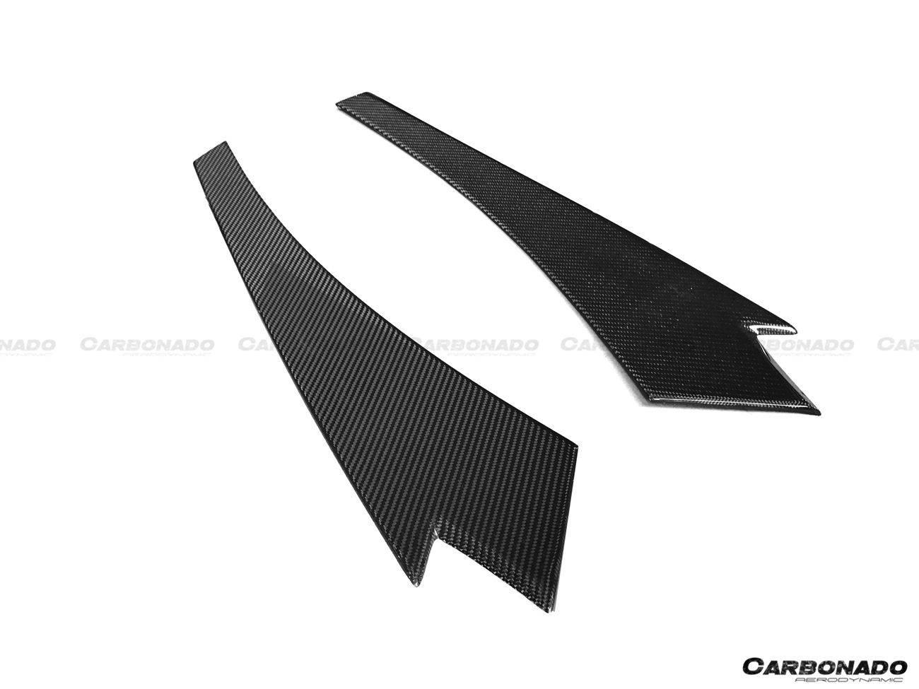 2015-2020 McLaren 540c/570s/570gt OEM Style Carbon Fiber Side Quarter Window Panel - Carbonado Aero