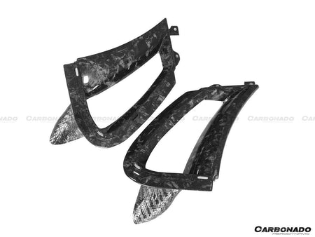 2017-2022 McLaren 720s Carbon Fiber Front Bumper Side Air Vents Replacement - Carbonado Aero