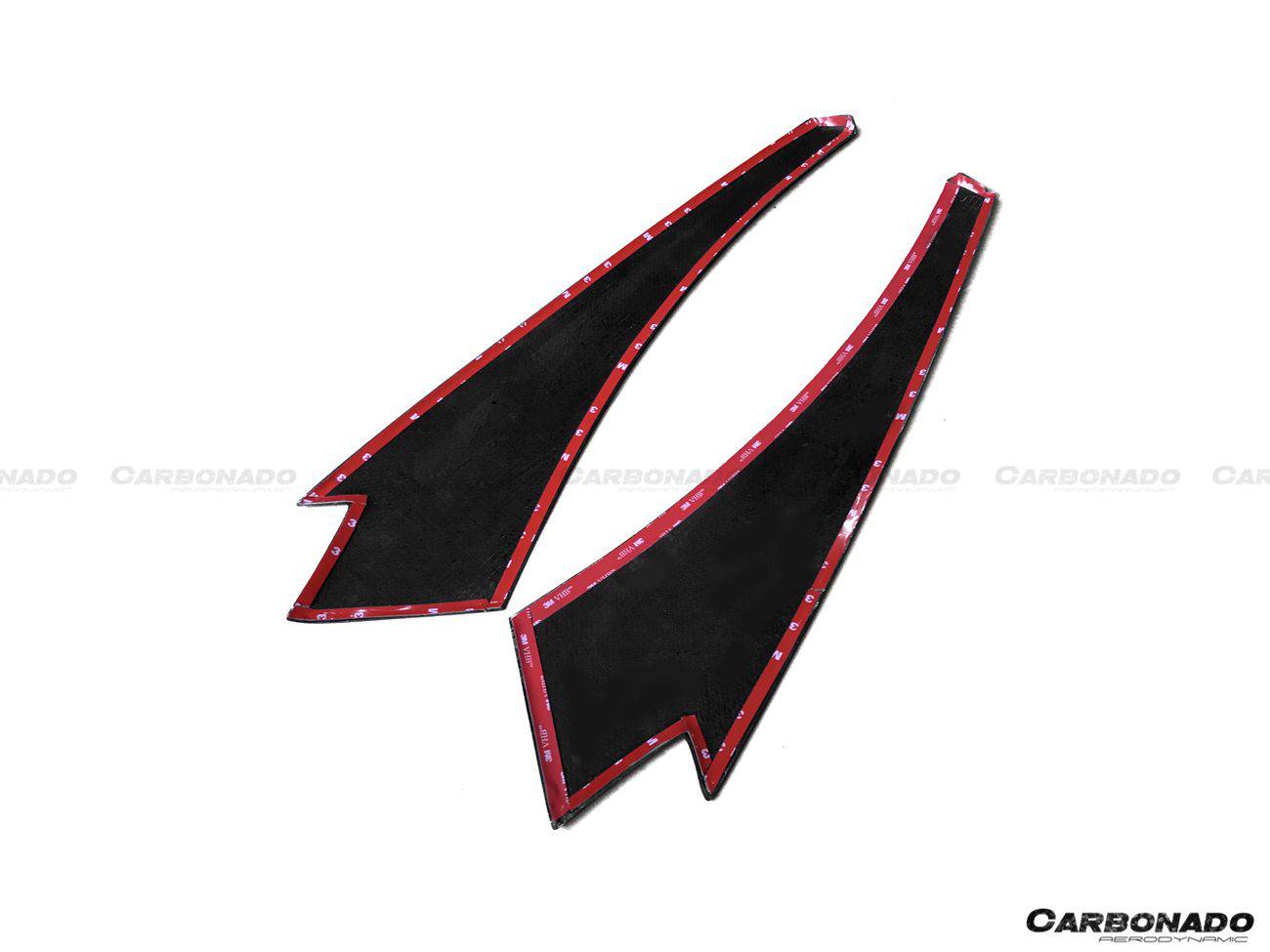 2015-2020 McLaren 540c/570s/570gt OEM Style Carbon Fiber Side Quarter Window Panel - Carbonado Aero